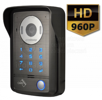 DRC-40DKHD Kamera natynkowa z regulacją optyki, HD 960P, z zamkiem szyfrowym , COMMAX